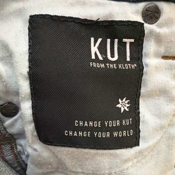 KUT from the Kloth Connie Skinny Jeans Women 00 Blue Excellent High Rise Fab Ab - Picture 6 of 7